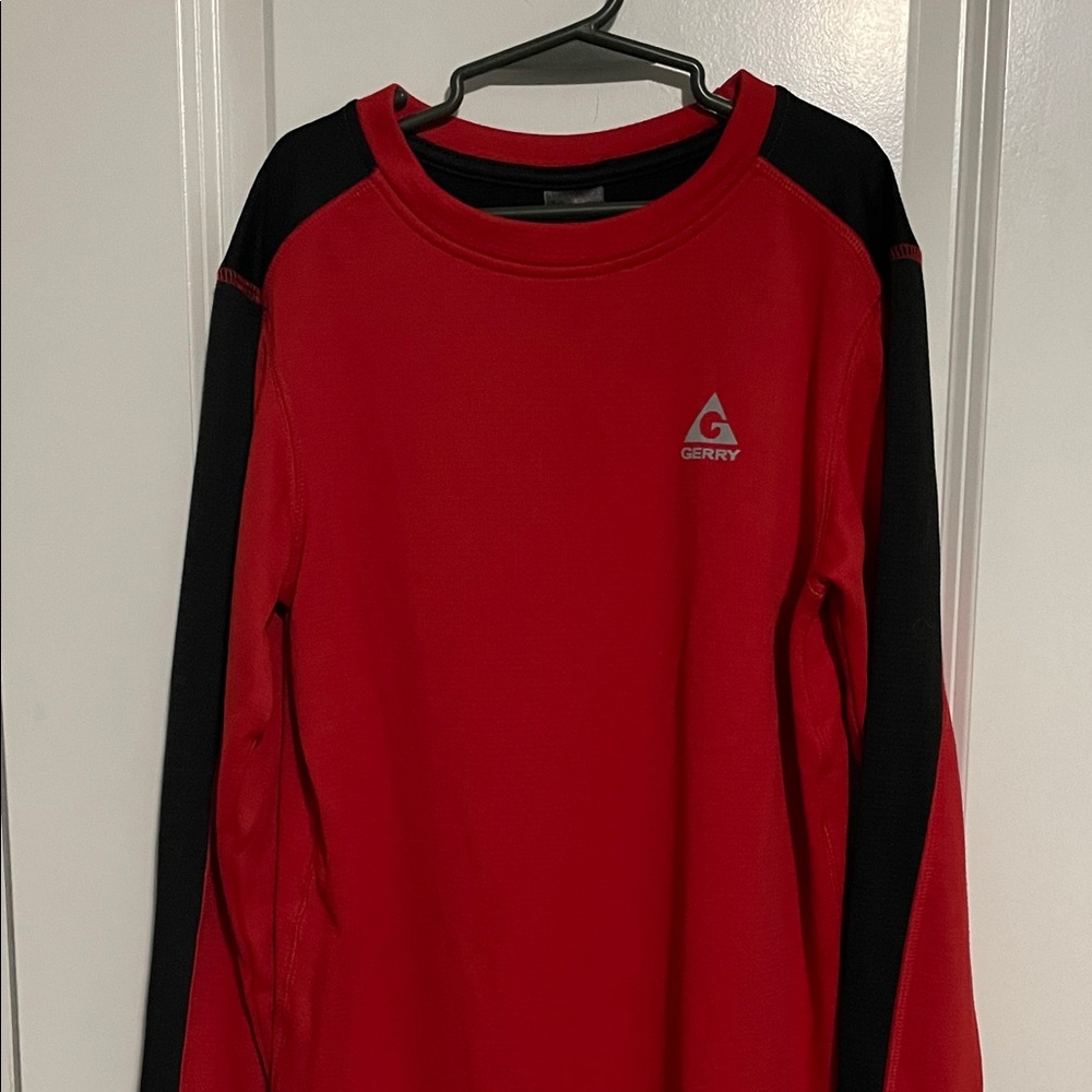 Gerry Weber Red and Black Active Top